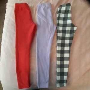 COZY LINED LEGGINGS CAT & JACK (3-PACK) SIZE 7-8